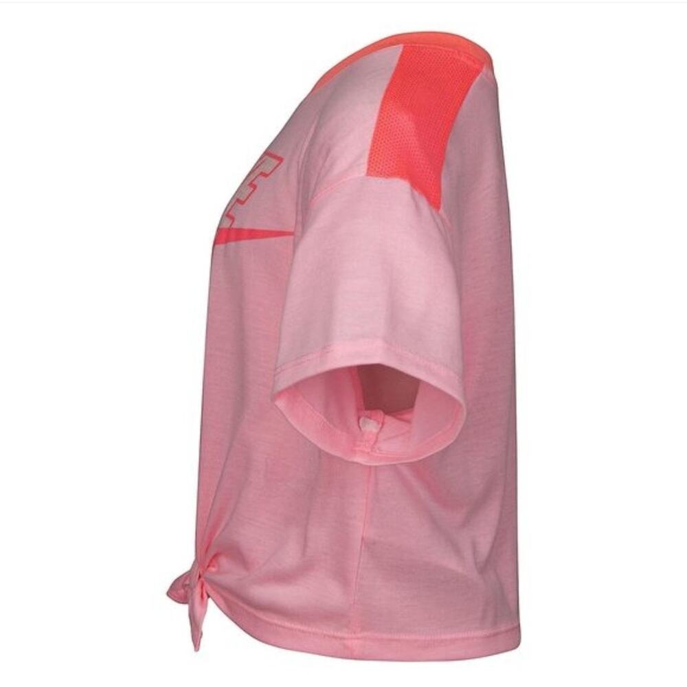 Nike Girls Boxy Tie Front Top (Little Kids) Arctic Punch 4 Little Kid - Picture 4 of 5